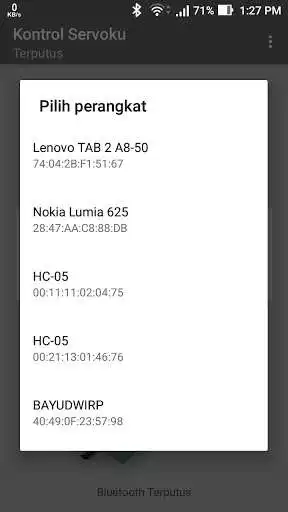 Play Kontrol Servo - Kontrol Servo Arduino dari Android  and enjoy Kontrol Servo - Kontrol Servo Arduino dari Android with UptoPlay