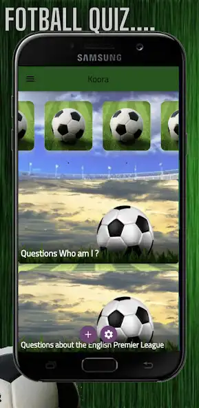 Play Koora Quiz as an online game Koora Quiz with UptoPlay
