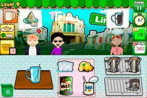 Play Kopi Tiam Mini - Cooking Asia! as an online game Kopi Tiam Mini - Cooking Asia! with UptoPlay