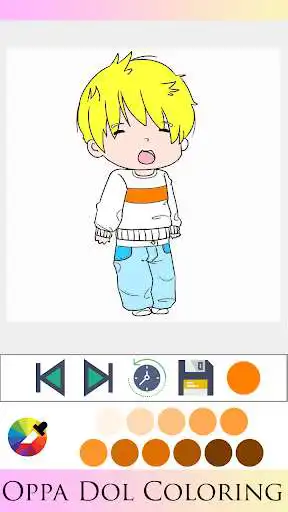 Play Korean Boy doll coloring pages as an online game online Korean Boy doll coloring pages with UptoPlay com.coloring.kpop.bts.blackpink Play Korean Boy doll coloring pages as an online game Korean Boy doll coloring pages with UptoPlay