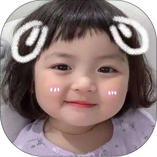 Play Korean Cute Baby Stickers - WhatsApp Sticker Apps APK