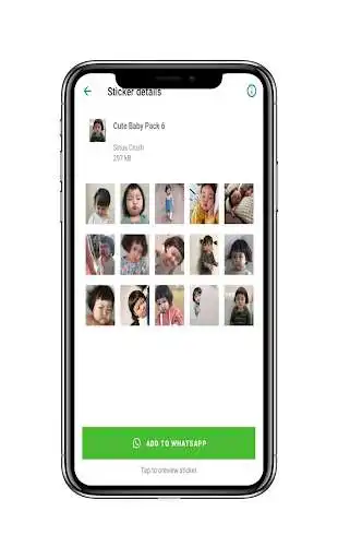 Play Korean Cute Baby Stickers - WhatsApp Sticker Apps  and enjoy Korean Cute Baby Stickers - WhatsApp Sticker Apps with UptoPlay