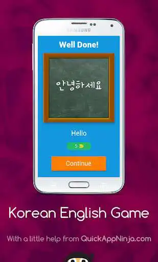 Play Korean English Quiz as an online game Korean English Quiz with UptoPlay