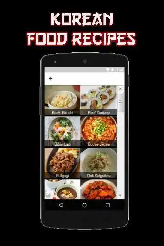 Play Korean Food Recipes as an online game Korean Food Recipes with UptoPlay