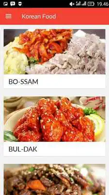 Play Korean Foods  Recipes