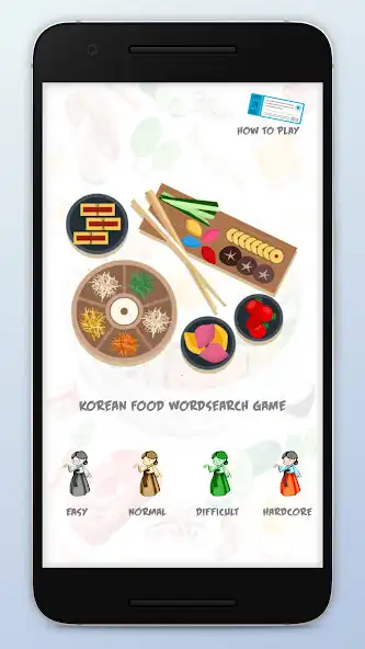 Play Korean Food Wordsearch Game  and enjoy Korean Food Wordsearch Game with UptoPlay