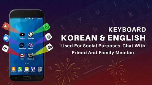 Play Korean Keyboard with english letters for android  and enjoy Korean Keyboard with english letters for android with UptoPlay