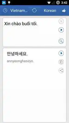 Play Korean Vietnamese Translator