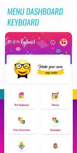 Play Korean Voice Typing Keyboard - Korean Translator as an online game Korean Voice Typing Keyboard - Korean Translator with UptoPlay