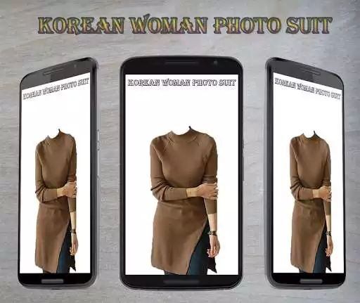 Play Korean Woman Photo Suit