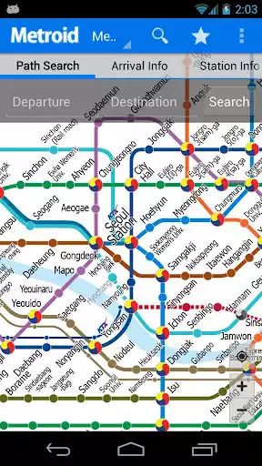 Play Korea Subway Info : Metroid as an online game Korea Subway Info : Metroid with UptoPlay