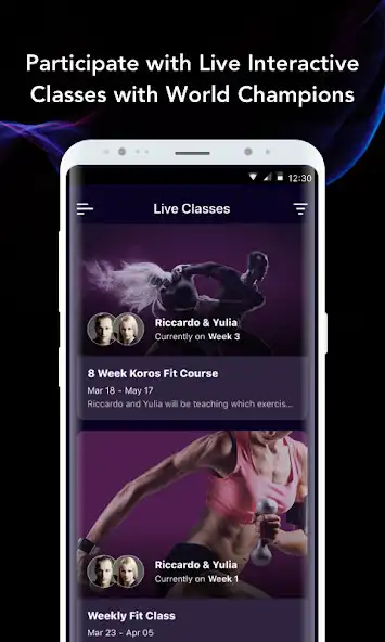 Play Koros - dance classes at home as an online game Koros - dance classes at home with UptoPlay