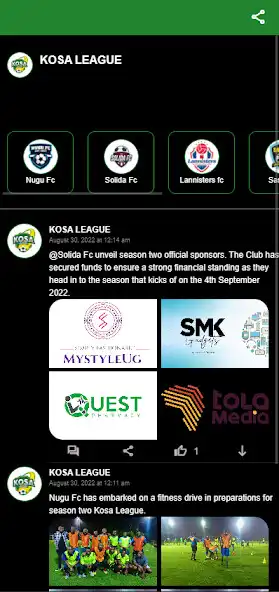 Play KOSA League  and enjoy KOSA League with UptoPlay