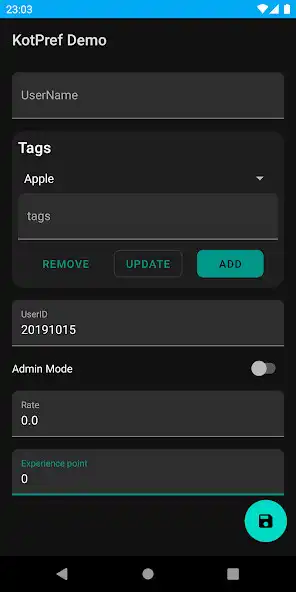 Play KotPref Demo  and enjoy KotPref Demo with UptoPlay