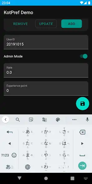 Play KotPref Demo as an online game KotPref Demo with UptoPlay