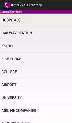 Play KOTTAKKAL DIRECTORY
