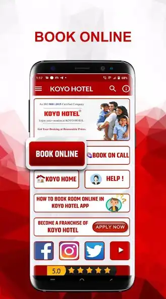 Play KOYO HOTEL: Hotel Booking App as an online game KOYO HOTEL: Hotel Booking App with UptoPlay