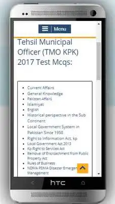 Play KPK TMO TEST PREPARATION: Tehsil Municipal Officer