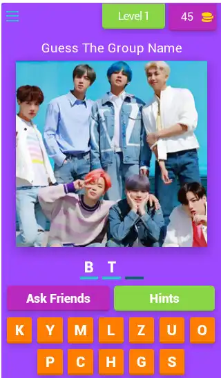 Play K-Pop Boy Bands - Fan Trivia as an online game K-Pop Boy Bands - Fan Trivia with UptoPlay