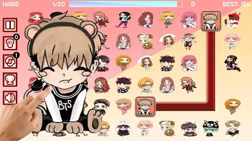 Play Kpop Chibi Match Line - Classic Onet Connect as an online game Kpop Chibi Match Line - Classic Onet Connect with UptoPlay
