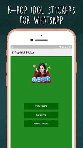 Play K-Pop Idol WAStickerapps  and enjoy K-Pop Idol WAStickerapps with UptoPlay
