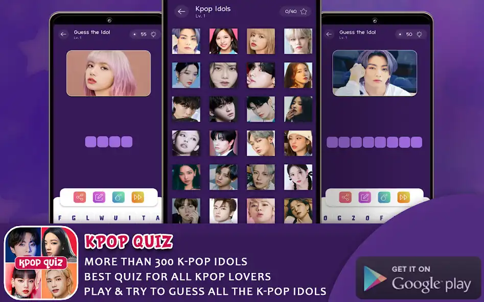 Play Kpop Quiz 2023 Guess The Idols  and enjoy Kpop Quiz 2023 Guess The Idols with UptoPlay