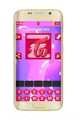 Play Kpop Quiz Guess The Logo as an online game Kpop Quiz Guess The Logo with UptoPlay