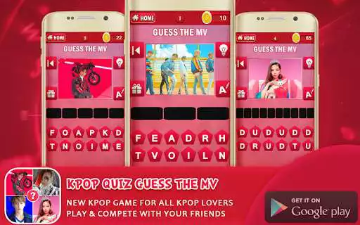 Play Kpop Quiz Guess The MV  and enjoy Kpop Quiz Guess The MV with UptoPlay