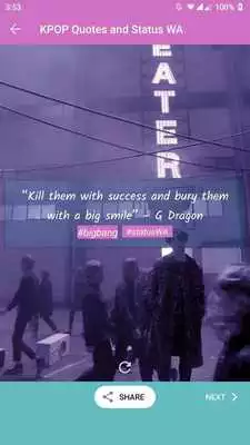 Play KPOP Quotes WA and Wallpapers HD