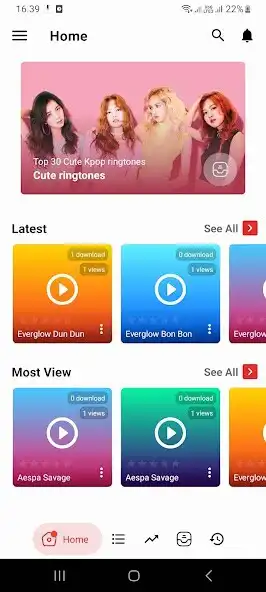 Play Kpop Ringtone Notification  and enjoy Kpop Ringtone Notification with UptoPlay