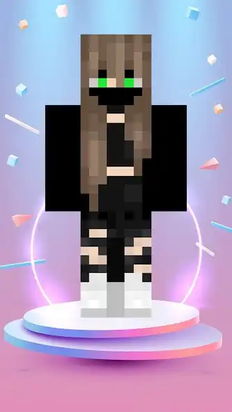 Play K-pop Skin for Minecraft as an online game K-pop Skin for Minecraft with UptoPlay