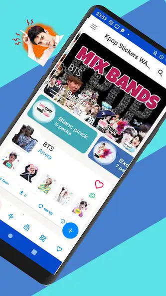 Play Kpop Stickers BTS Black Pink as an online game Kpop Stickers BTS Black Pink with UptoPlay