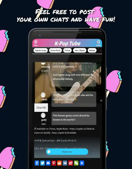 Play K-Pop Tube as an online game K-Pop Tube with UptoPlay