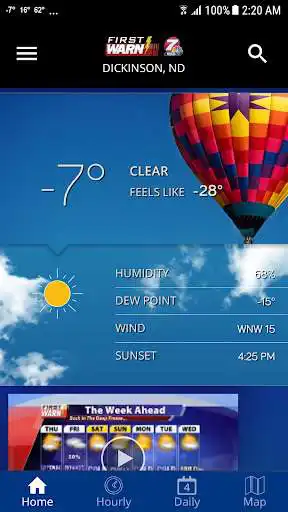Play KQCD-TV First Warn Weather  and enjoy KQCD-TV First Warn Weather with UptoPlay