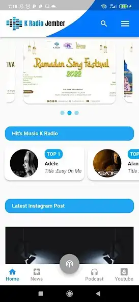 Play K RADIO JEMBER as an online game K RADIO JEMBER with UptoPlay