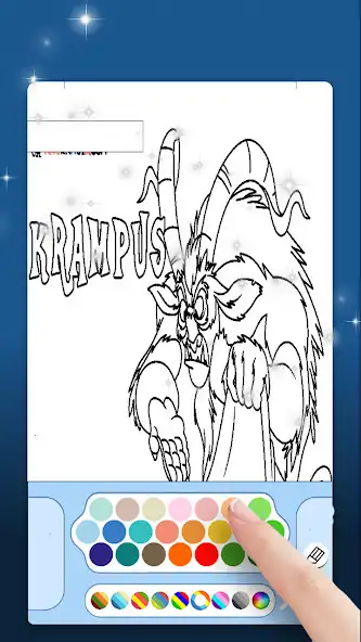 Play Krampus Colouring Book Games  and enjoy Krampus Colouring Book Games with UptoPlay