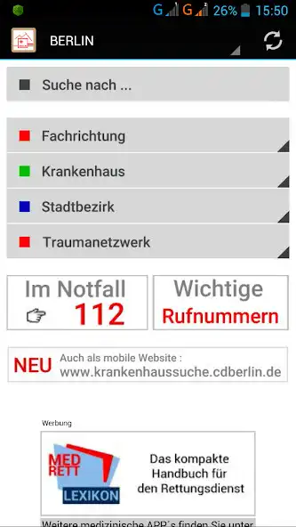 Play Krankenhaussuche-Berlin  and enjoy Krankenhaussuche-Berlin with UptoPlay