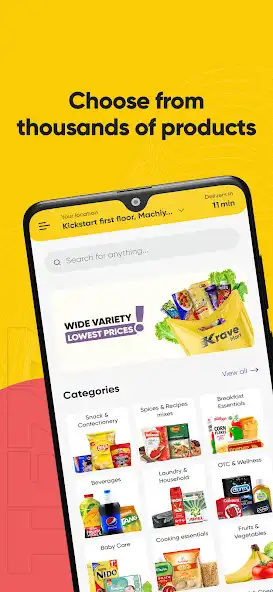 Play Krave Mart - Grocery Delivery as an online game Krave Mart - Grocery Delivery with UptoPlay