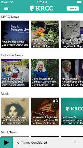 Play KRCC Public Radio App as an online game KRCC Public Radio App with UptoPlay