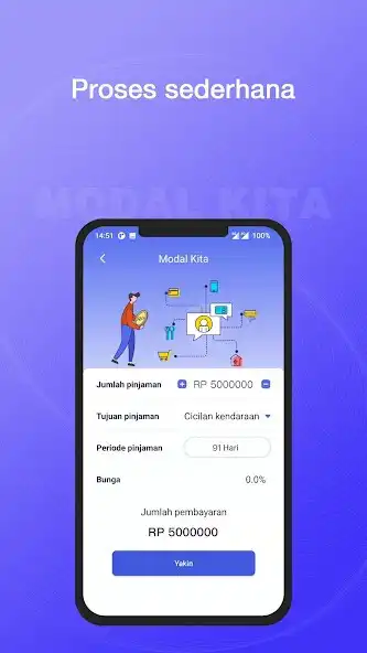 Play KreditBaru -Pinjaman Uang Cash as an online game KreditBaru -Pinjaman Uang Cash with UptoPlay