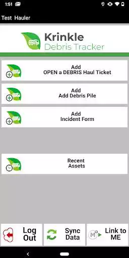 Play Krinkle Debris Tracker