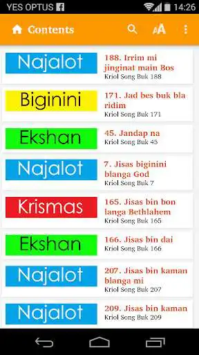 Play Kriol Song Buk  and enjoy Kriol Song Buk with UptoPlay