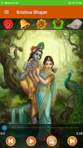 Play Krishna Bhajan as an online game Krishna Bhajan with UptoPlay