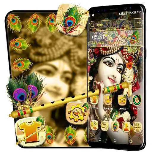Play Krishna Ji Launcher Theme APK Play Krishna Ji Launcher Theme APK