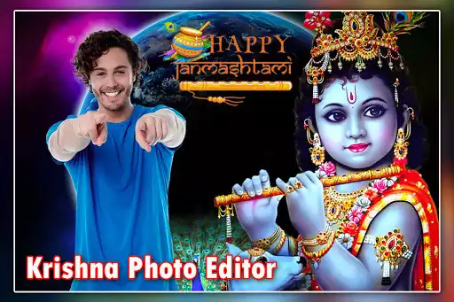 Play Krishna Photo Frame 2020 as an online game Krishna Photo Frame 2020 with UptoPlay