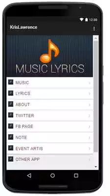 Play Kris Lawrence Music Lyrics