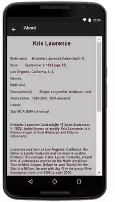 Play Kris Lawrence Music Lyrics