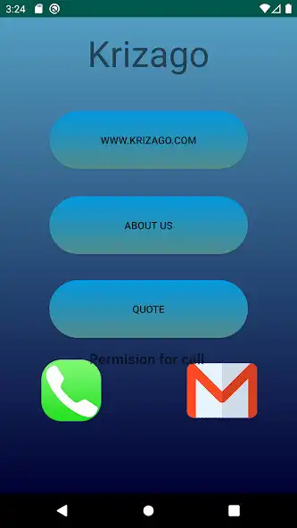 Play Krizago - Business E-Card as an online game Krizago - Business E-Card with UptoPlay
