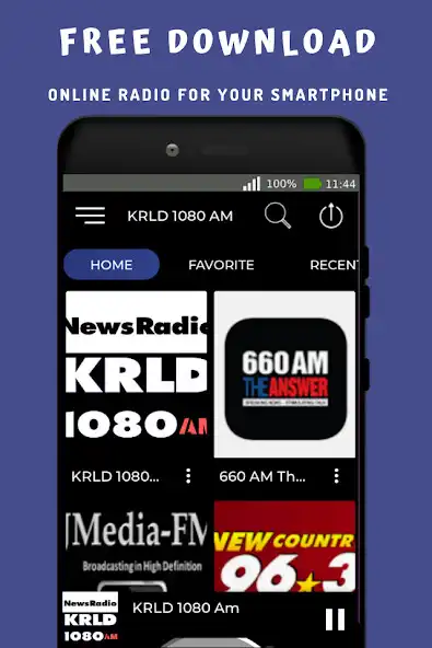 Play Krld 1080 Radio Station Am  and enjoy Krld 1080 Radio Station Am with UptoPlay