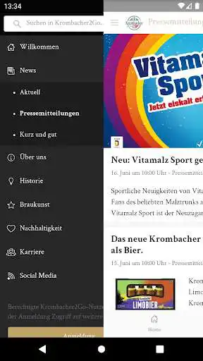 Play Krombacher2Go as an online game Krombacher2Go with UptoPlay